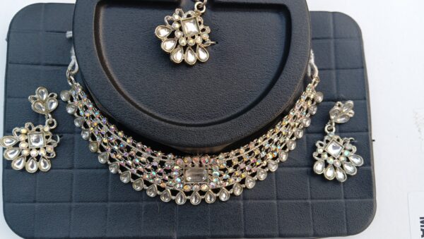 Celestial Spark Mirror Jewelry Set - Image 3