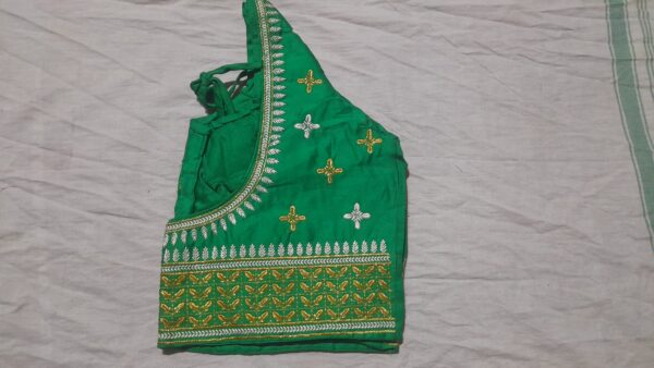 Roymart Premium Quality Light Green Blouse Pack of 1 - Image 3