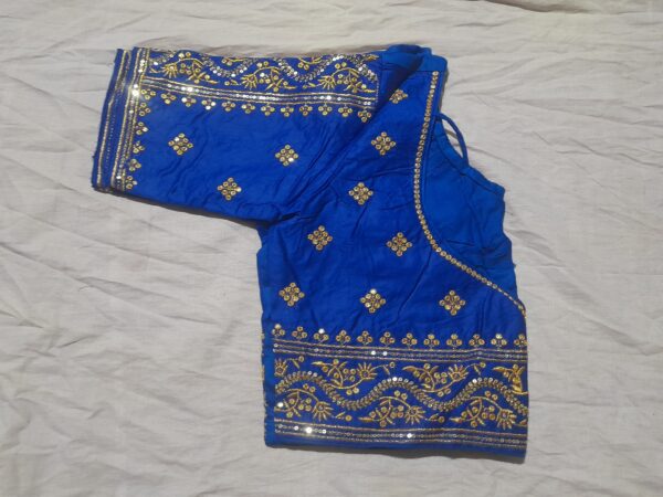 Roymart Premium Quality Blue Blouse Pack of 1 - Image 2