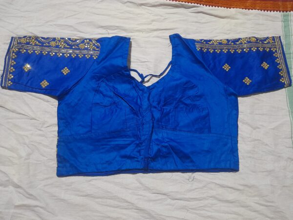 Roymart Premium Quality Blue Blouse Pack of 1 - Image 4