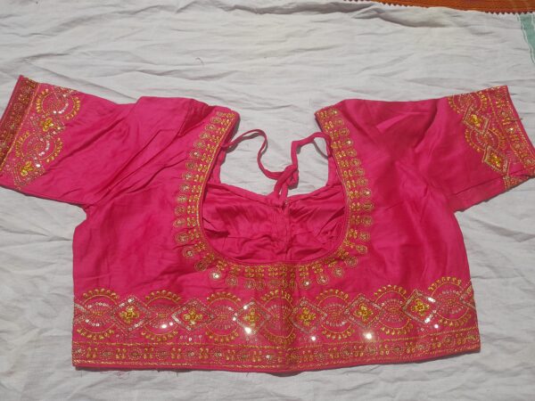 Roymart Premium Quality Pink Blouse Pack of 1