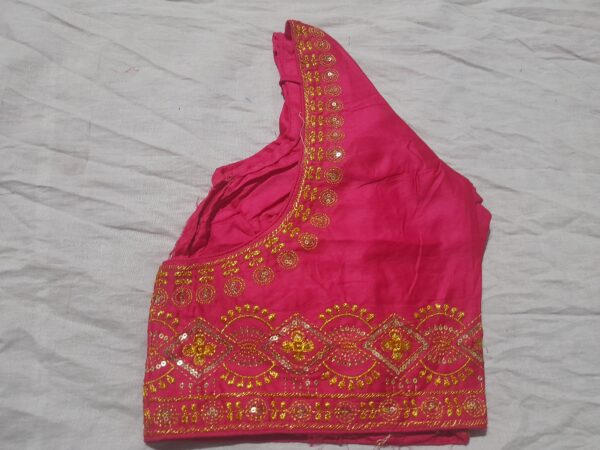 Roymart Premium Quality Pink Blouse Pack of 1 - Image 2