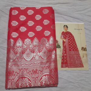 Royal Premium Red Silk Saree For Women