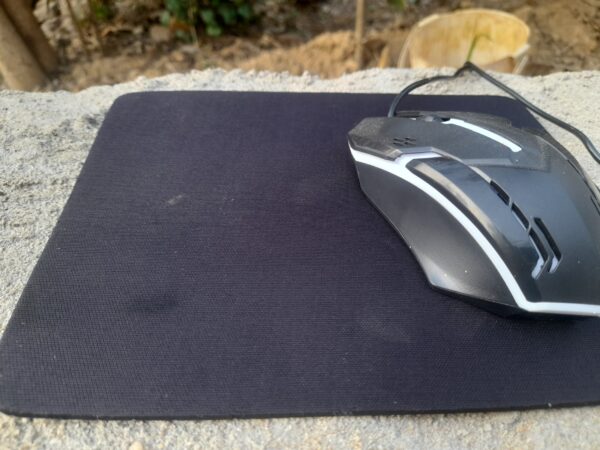 ShadowGlide Black Mouse Pad - Image 2