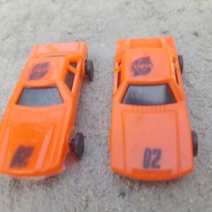 Twin Racer Mini Cars – Orange Edition