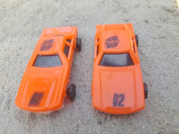Twin Racer Mini Cars – Orange Edition