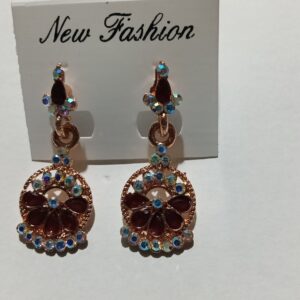 Red Color Premium Earrings