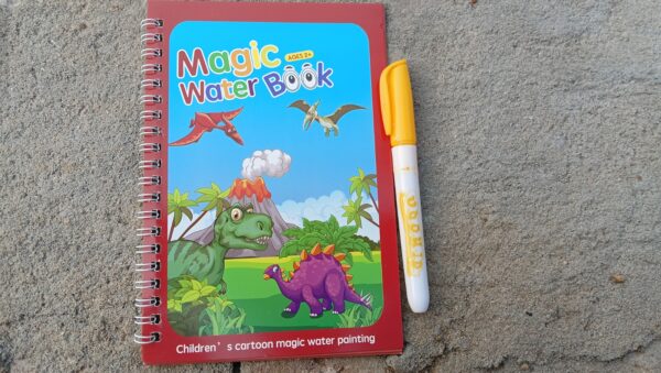 Magic Water Quick Dry Book Water Coloring Book Doodle with Magic Pen Painting Board