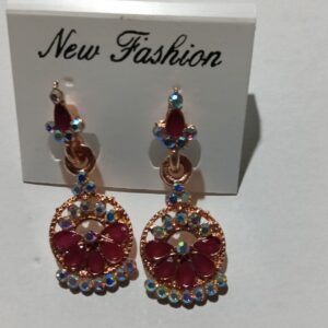 Pink Color Premium Earrings