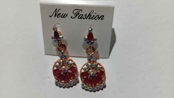 Pink Color Premium Earrings