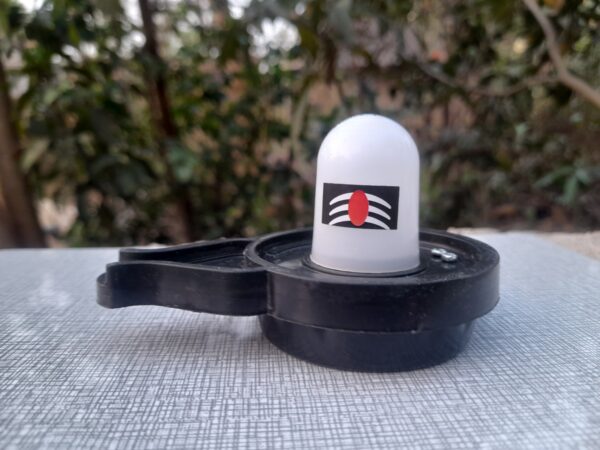 Water Sensor LED Shivling Idol for Pooja & Festivals