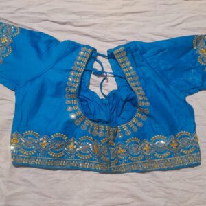 Roymart Premium Quality Sky Blue Blouse Pack of 1