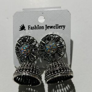 Beautiful Oxidised Silver Earrings