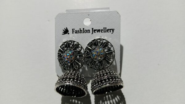 Beautiful Oxidised Silver Earrings