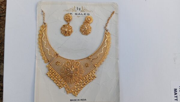 JK Sales Premium Gold Plated Necklace