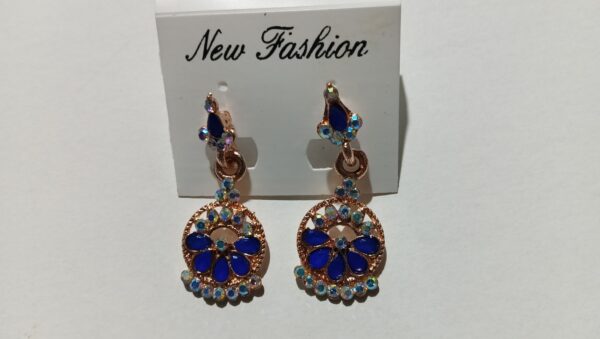 Blue Color Premium Earrings