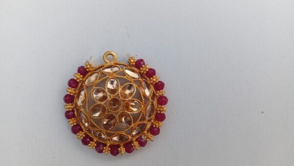 Rose Glow Kundan Choker - Image 4