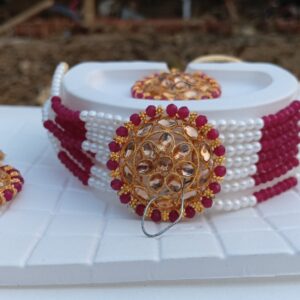 Rose Glow Kundan Choker