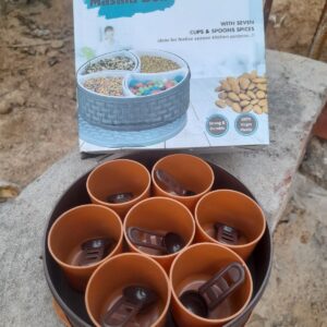 Versatile Kitchen Masala Box with Unique Design