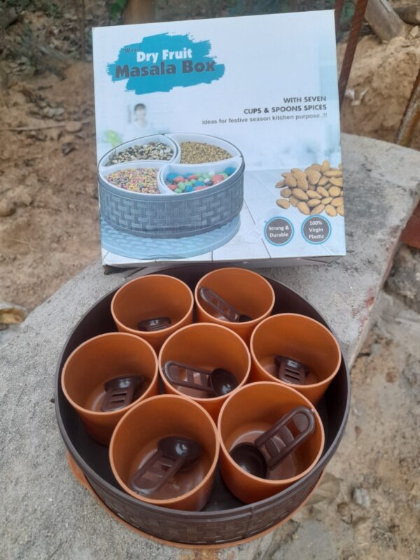 Versatile Kitchen Masala Box with Unique Design