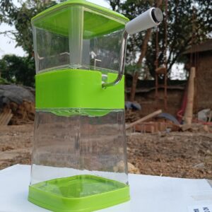 Small Onion Chopper & Vegetable Chopper Quick Cutter with Rotating Blade